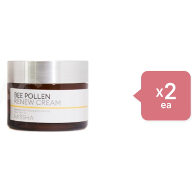 MISSHA - Bee Pollen Renew Cream - 50ml (2ea) Set