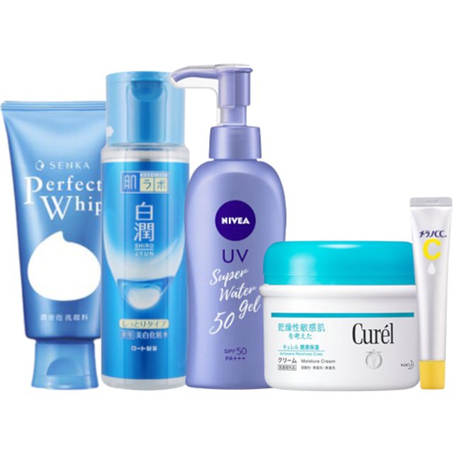 Japanese Skincare Routine Set A