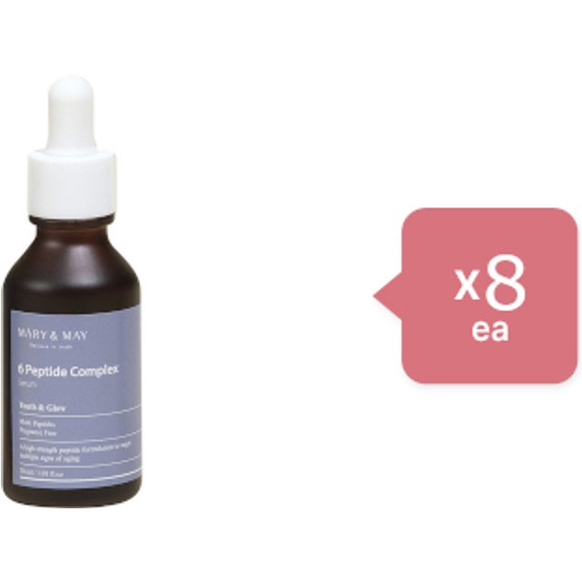 Mary&May - 6 Peptide Complex Serum - 30ml (8ea) Set