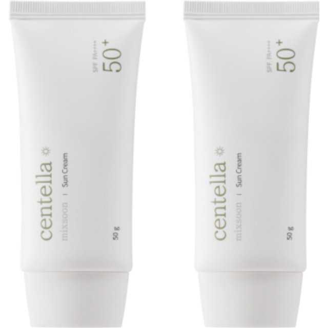 mixsoon - Centella Sun Cream SPF50+ PA++++ - 50g (2ea) Set