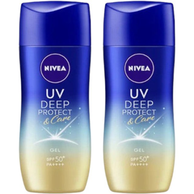 NIVEA Japan - UV Deep Protect & Care Gel SPF50+ PA++++ - 80g (2ea) Set
