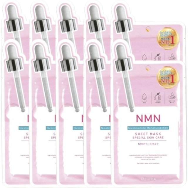 Picomonte - Dcure+ NMN Face Mask - 1 pc (10ea)