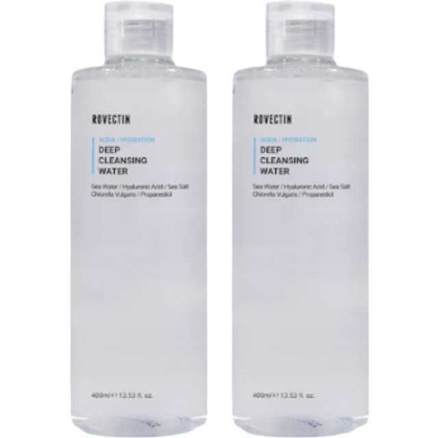 ROVECTIN - Aqua Deep Cleansing Water - 400ml (2ea) Set