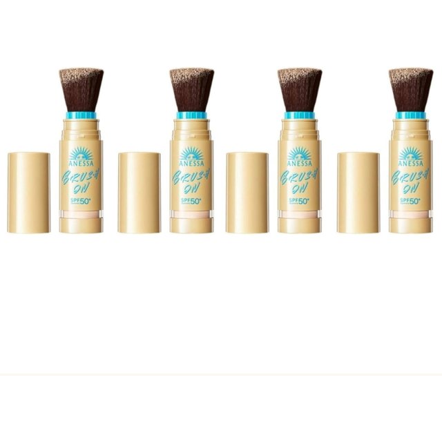Shiseido Anessa Perfect UV Brush-on Powder Body SPF50+ PA++++ - 3g (4ea) Set