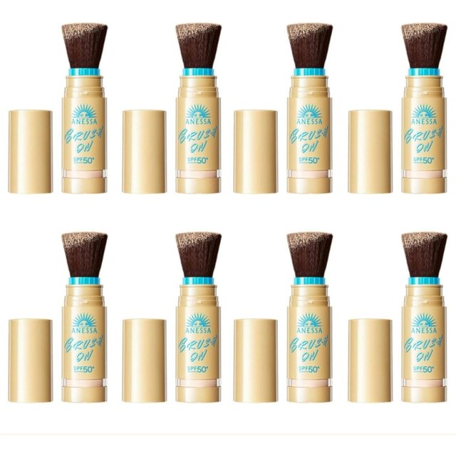 Shiseido Anessa Perfect UV Brush-on Powder Body SPF50+ PA++++ - 3g (8ea) Set