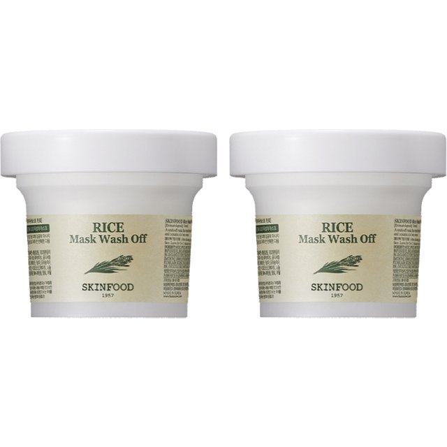 SKINFOOD - Rice Mask Wash Off - 120g (2ea Set)