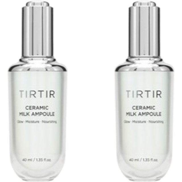 TIRTIR - Ceramic Milk Ampoule - 40ml (2ea) Set