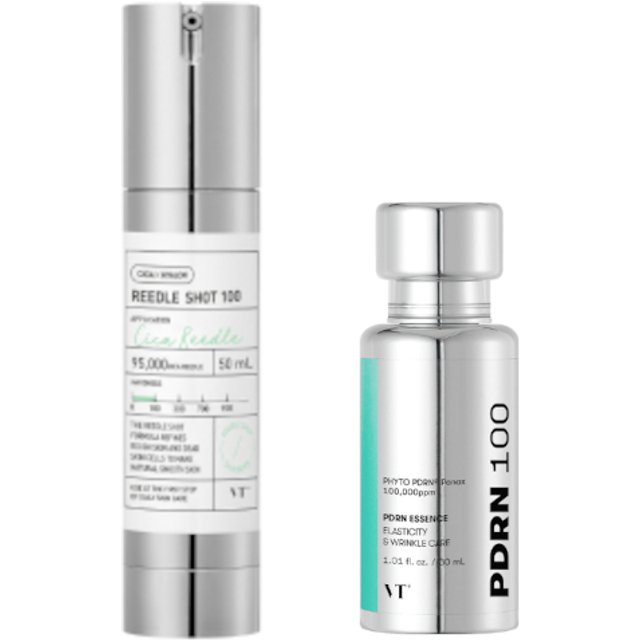 VT - Reedle Shot 100 - 50ml + PDRN Essence 100 - 30ml Set