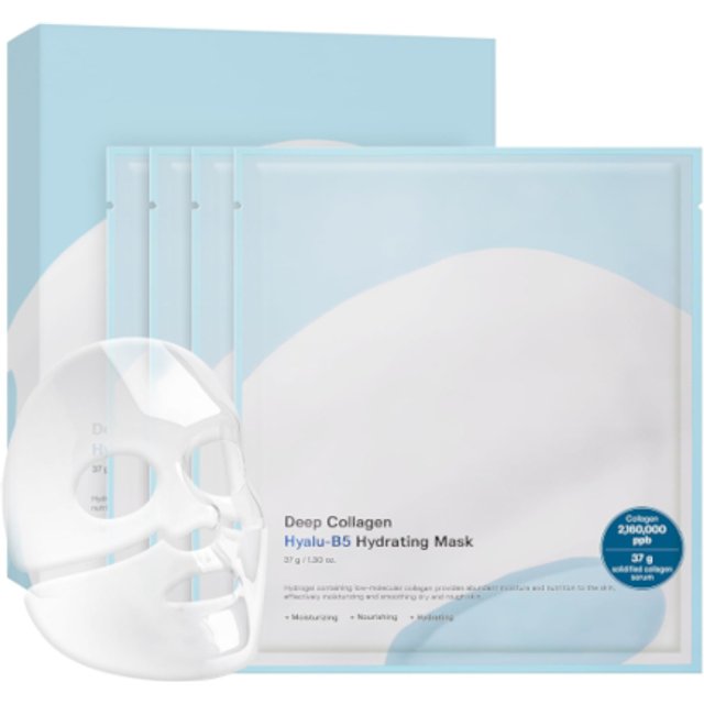 SUNGBOON EDITOR - Deep Collagen Hyalu-B5 Hydrating Mask - 37g*4ea