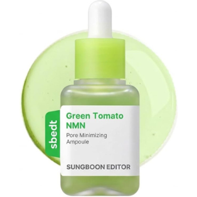SUNGBOON EDITOR - Green Tomato NMN Pore Minimizing Ampoule - 40ml