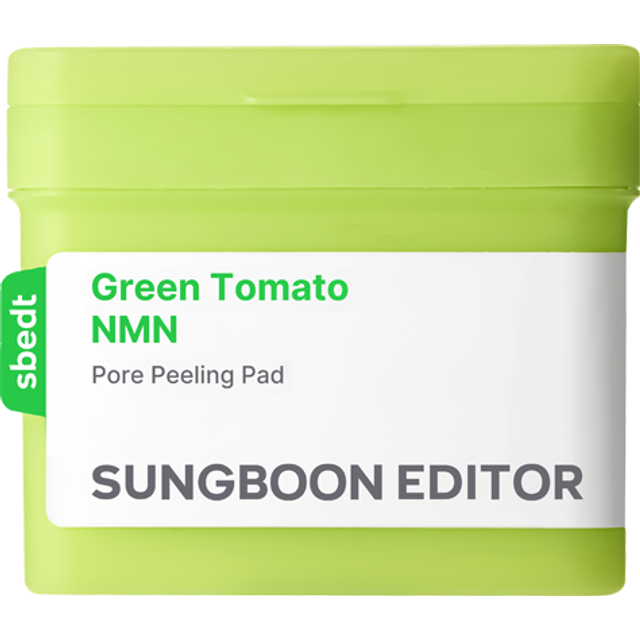SUNGBOON EDITOR - Green Tomato NMN Pore Peeling Pad - 170ml