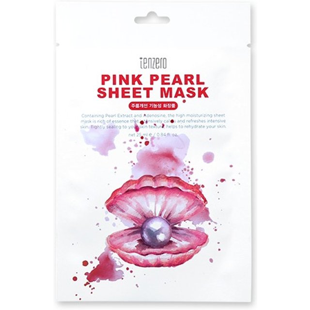 tenzero - Pink Pearl Sheet Mask - 1stück