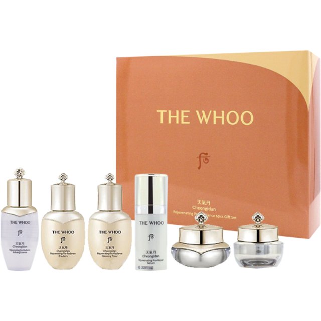 The History of Whoo - Cheongidan Rejuvenating Pro-Radiance Gift Set - 6 Items
