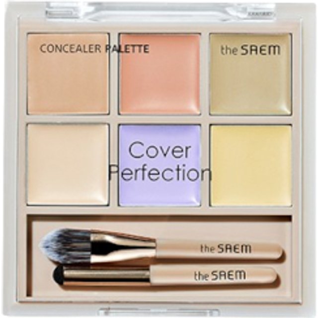 The Saem - Cover Perfection Concealer Palette - 12g - 01 Cover and Correct