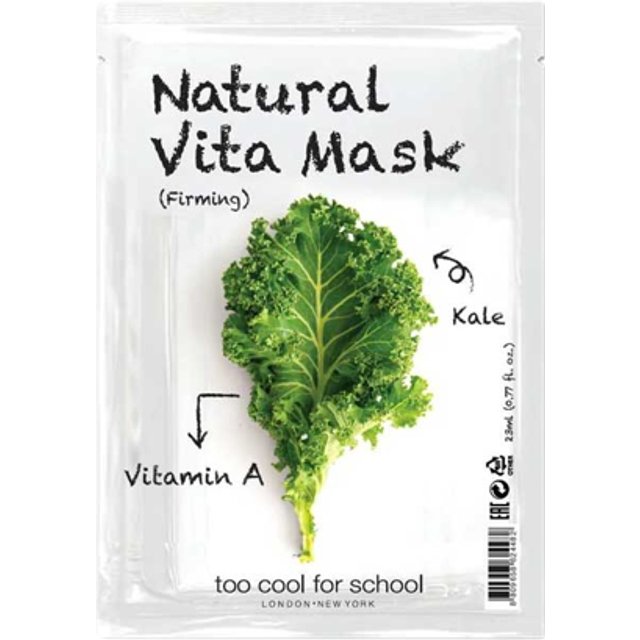 Too Cool For School - Natural Vita Mask - Firming - 1pc