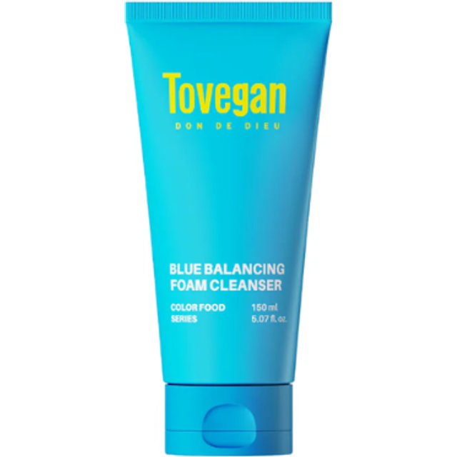 Tovegan - Colorfood Series Blue Balancing Foam Cleanser - 150ml