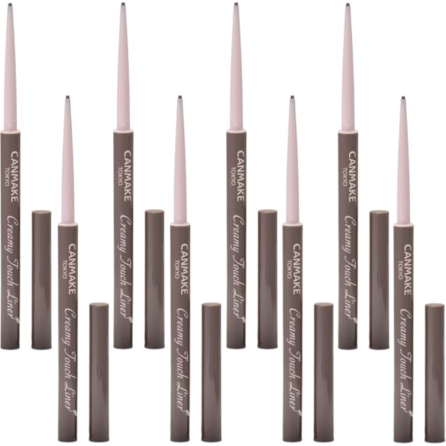 CANMAKE - Creamy Touch Liner - 0.08g - 02 Medium Brown (8ea) Set