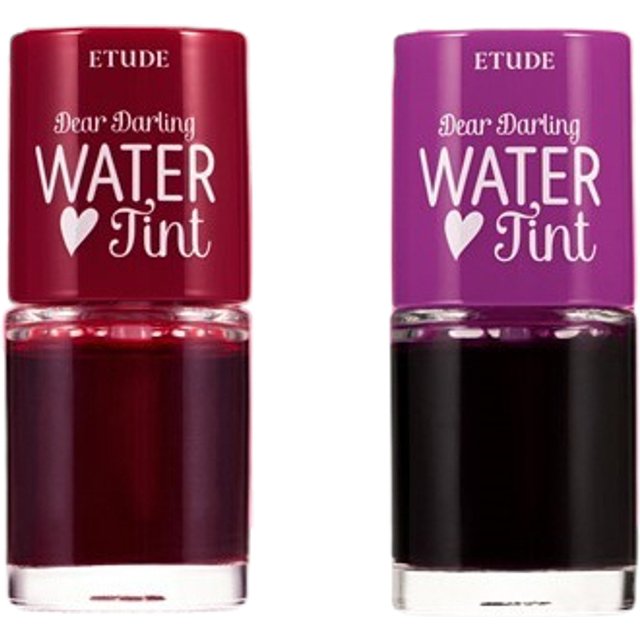 ETUDE - Dear Darling Water Tint - Red Grapefruit Ade (1ea) + Grape Ade (1ea) Set