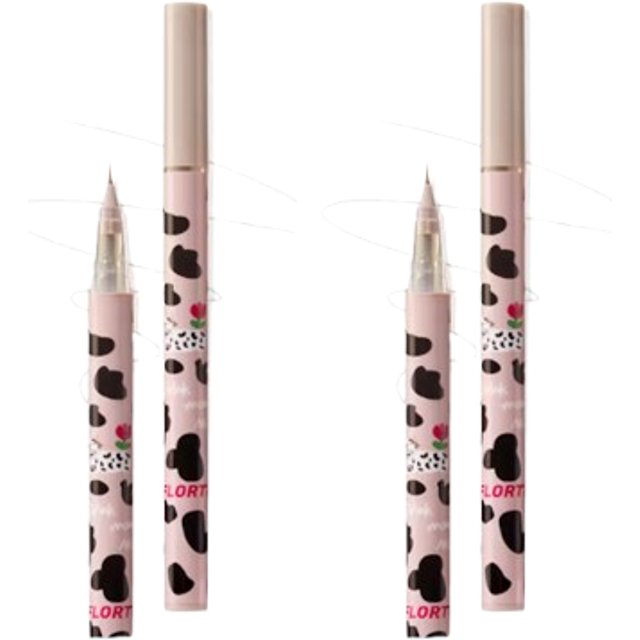 Flortte - Wow So Light Eyeline Silkwormpen - 0.55ml - 04 Baby (2ea) Set