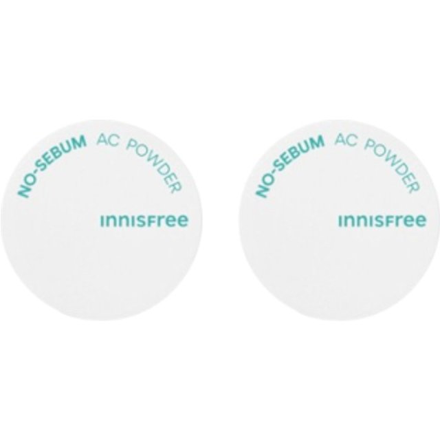 innisfree - No-Sebum AC Powder - 5g (2ea) Set
