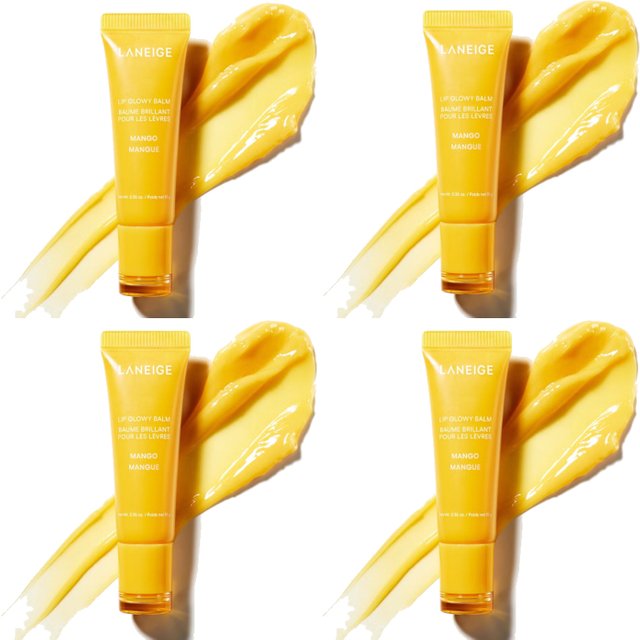 LANEIGE - Lip Glowy Balm - 10g - Mango (4ea)