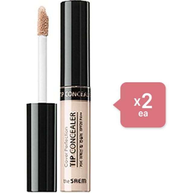 The Saem Cover Perfection Tip Concealer - 0.5 Ice Beige (2ea) Set