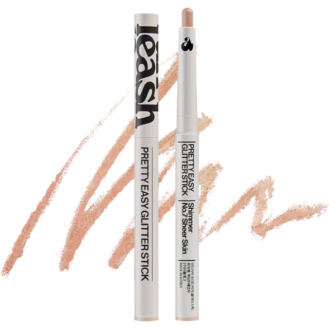 Unleashia - Pretty Easy Glitter Stick - 0.7g - N7 Sheer Skin