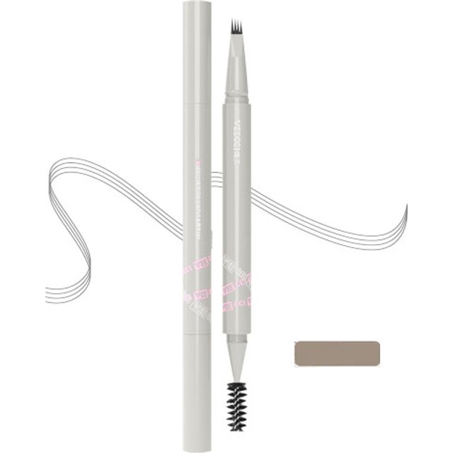 VEECCI - Freely Painted Liquid Eyebrow Pencil - 0.55ml - S01 Dark Brown