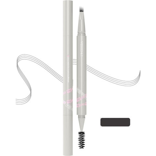 VEECCI - Freely Painted Liquid Eyebrow Pencil - 0.55ml - S03 Gray