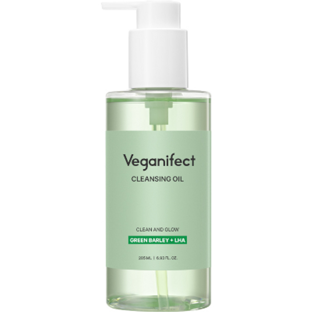 Veganifect - Clean And Glow Green Barley LHA Deep Cleansing Oil - 205ml