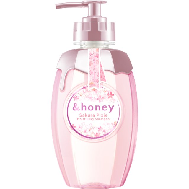 ViCREA - &honey Pixie Moist Silky Sakura Shampoo - 440ml
