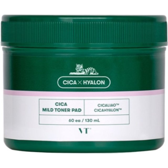 VT - Cica Mild Toner Pad - 60pcs