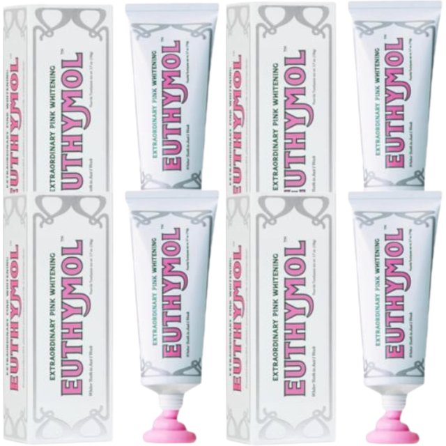 EUTHYMOL - Whitening Toothpaste - 106g (4ea) Set