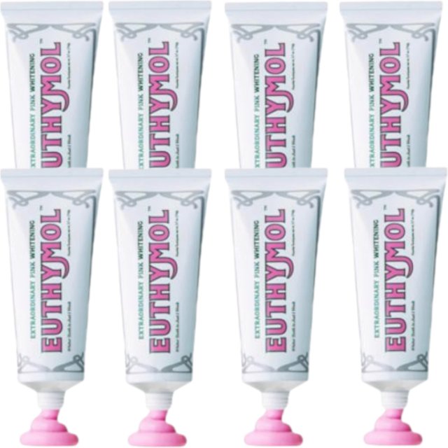 EUTHYMOL - Whitening Toothpaste - 106g (8pcs) Set