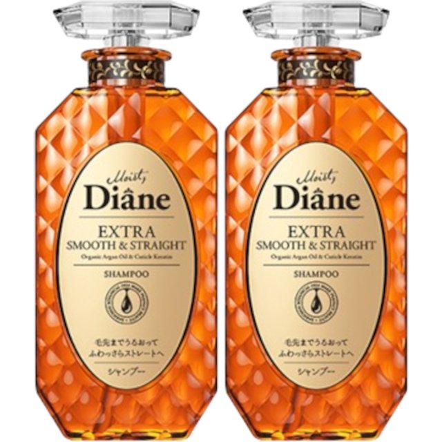 NatureLab - Moist Diane Perfect Beauty Extra Smooth & Straight Shampoo - 450ml (2ea) Set"