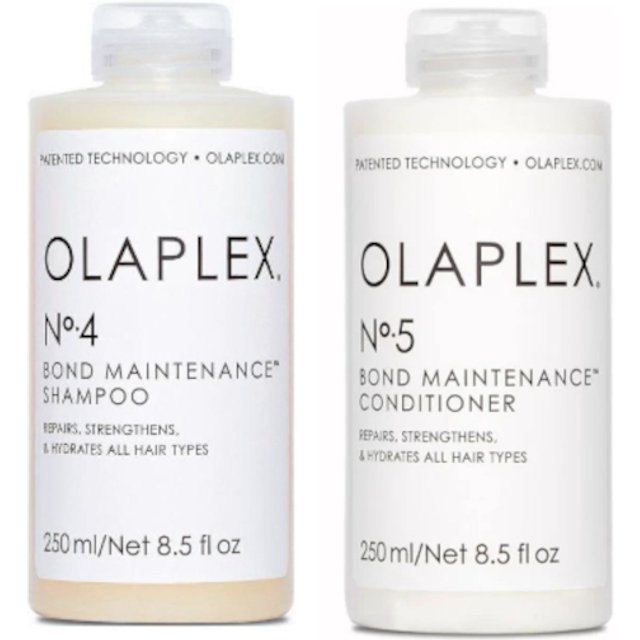 OLAPLEX - No.4 Bond Maintenance Shampoo - 250ml (1ea) X No.5 Bond Maintenance Conditioner - 250ml (1ea)