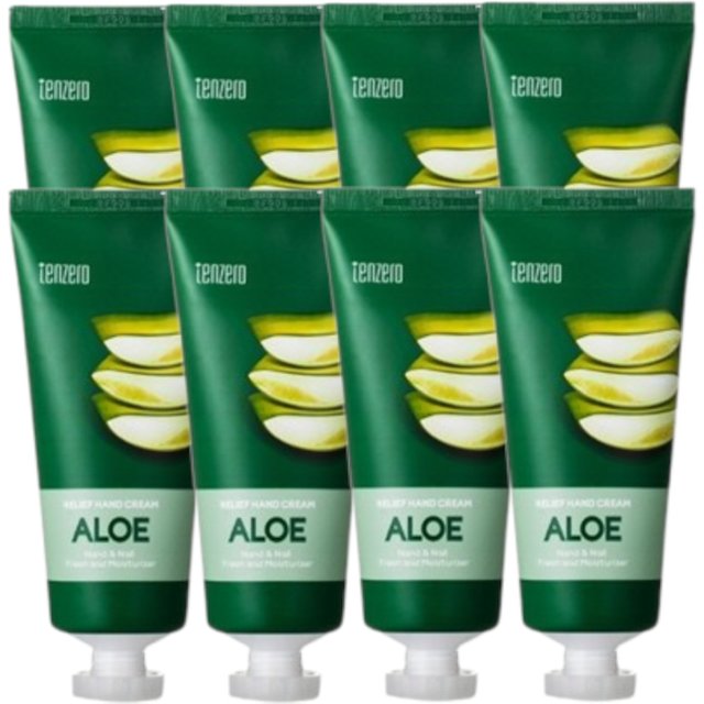 tenzero - Relief Hand Cream - Aloe - 100g (8ea)