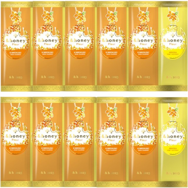 ViCREA - & honey Fleur Shampoo & Treatment Trial Set - 10ml+10g - (10ea) Set