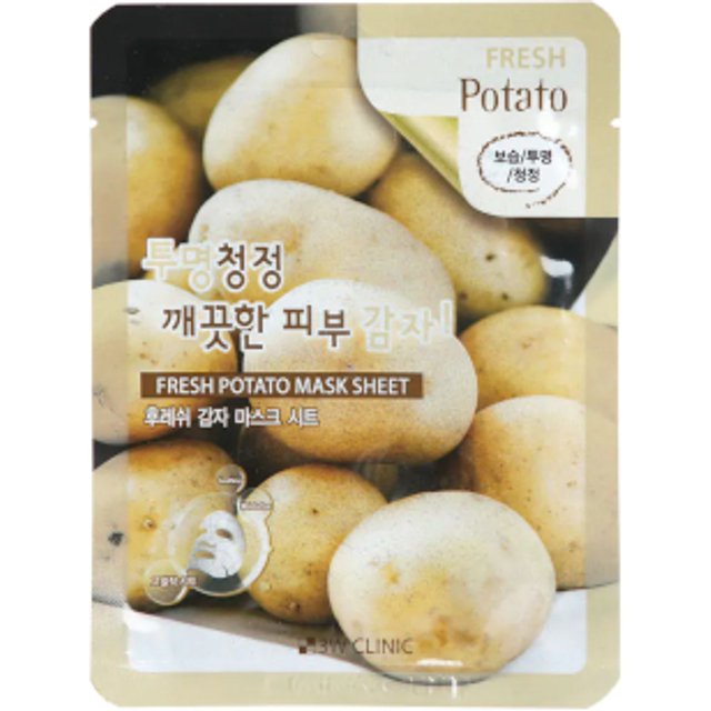 3W Clinic - Fresh Potato Mask Sheet - 23ml