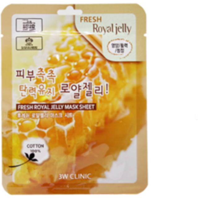 3W Clinic - Fresh Royal Jelly Mask Sheet - 1pc