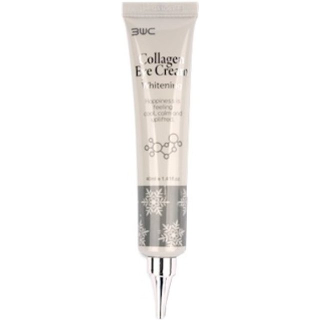 3W Clinic - Collagen Eye Cream Whitening - 40ml (Tube Type) - 40ml