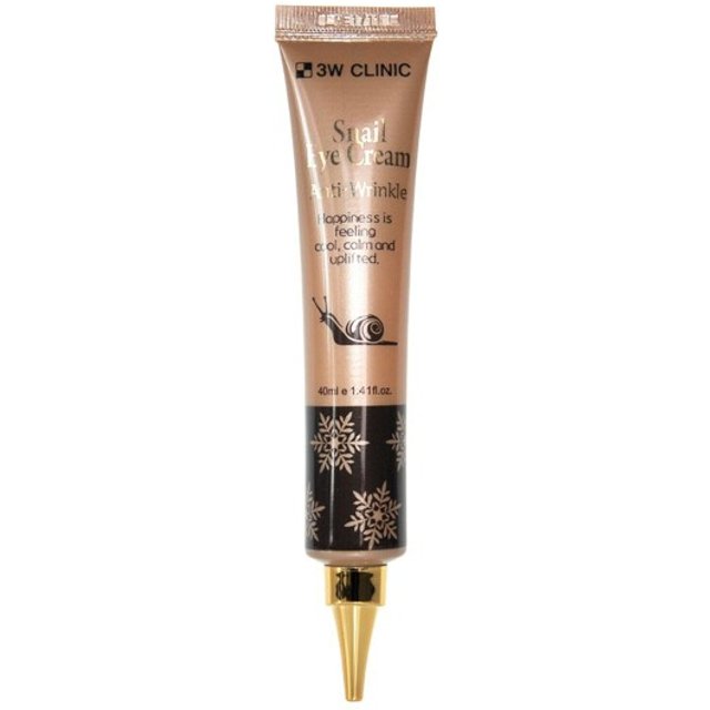 3W Clinic - Snail Eye Cream Anti Wrinkle - 40ml (Tube Type)