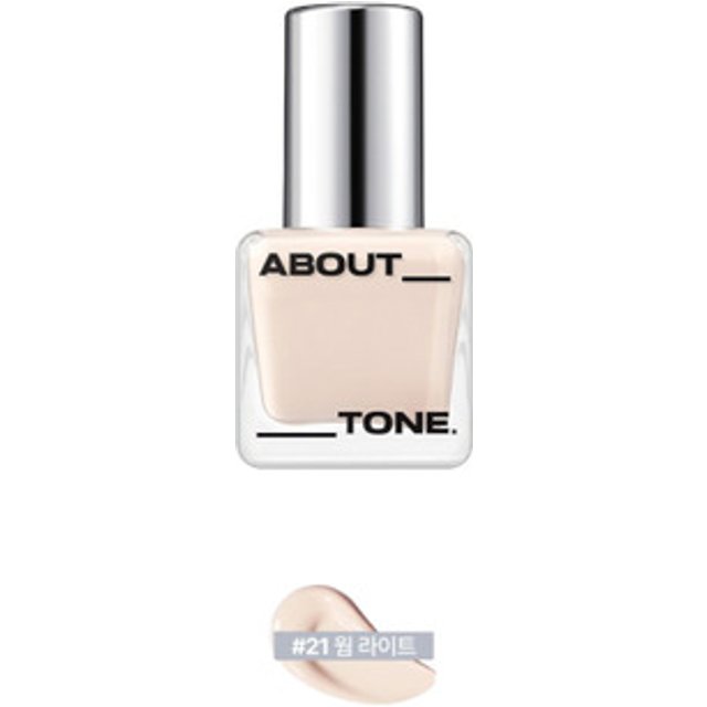 ABOUT_TONE. - Skin Layer Fit Foundation SPF30 PA++ - 30ml - 21 Warm Light