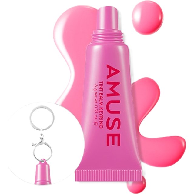 Amuse - Tint Balm Keyring - 6g - 02 Happy Girl