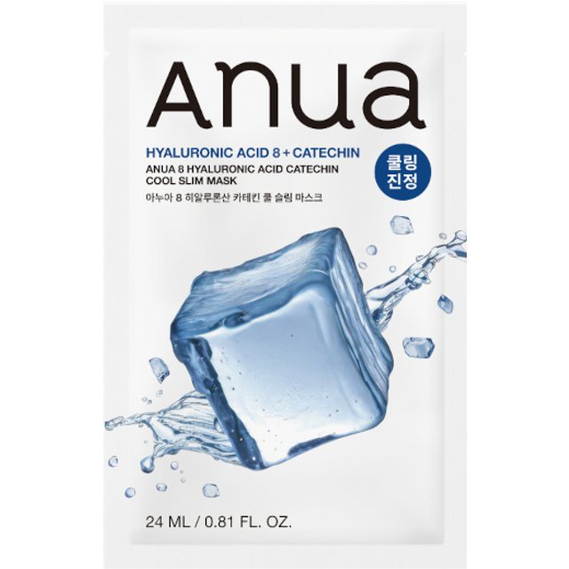 ANUA - 8 Hyaluronic Acid Catechin Cool Slim Mask - 1pc