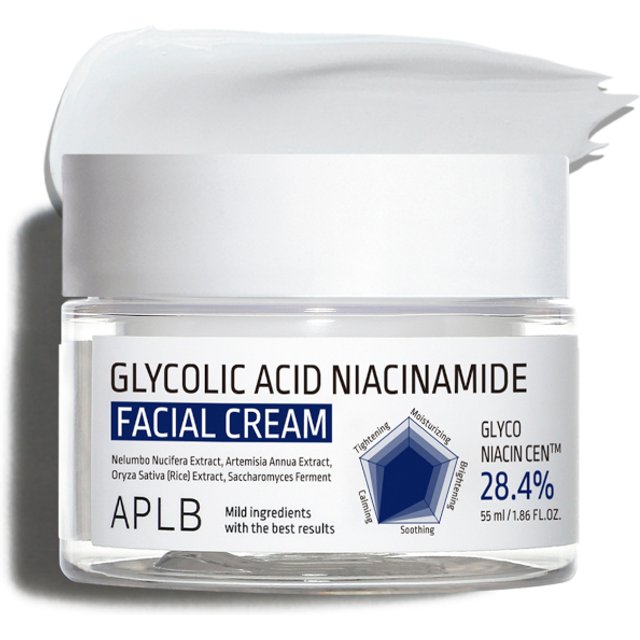 APLB - Glycolic Acid Niacinamide Facial Cream - 55ml