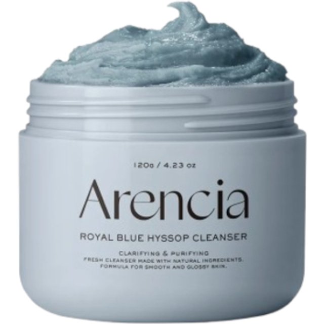 Arencia - Blue Hyssop Rice Mochi Cleanser - 120g