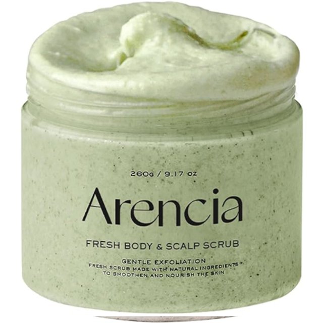 Arencia - Fresh Cloud Body Scrub - 260g - Geranium & Primrose