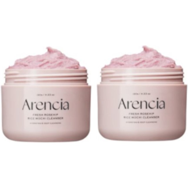 Arencia - Fresh Royal Rosehip Rice Mochi Cleanser - 120g (2ea) Set