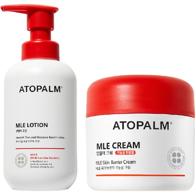 Atopalm - MLE Cream - 100ml + MLE Lotion - 200ml Set